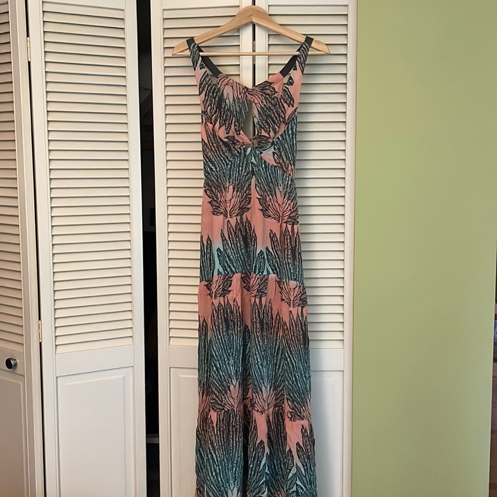 Low back maxi dress